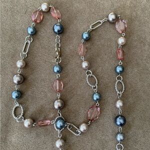 Premier Designs Bead and Chain Necklace